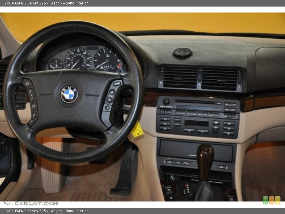 Sand Interior Dashboard for the 2004 BMW 3 Series 325xi Wagon #39720439