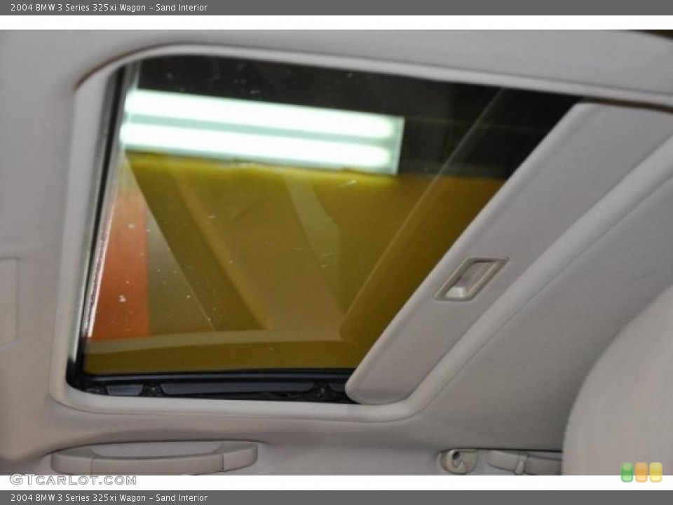 Sand Interior Sunroof for the 2004 BMW 3 Series 325xi Wagon #39720503