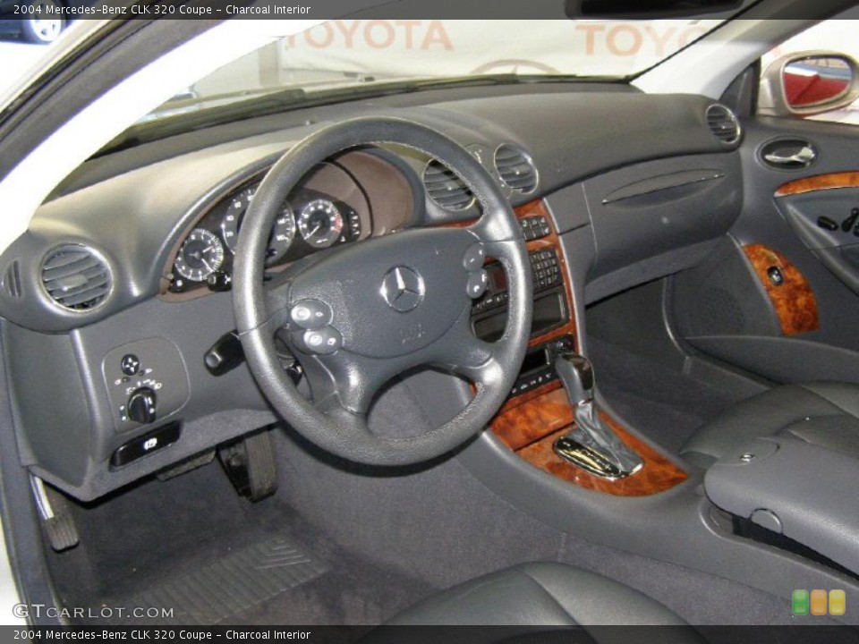 Charcoal Interior Photo for the 2004 Mercedes-Benz CLK 320 Coupe #39722227