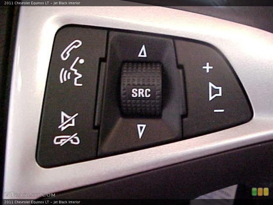 Jet Black Interior Controls for the 2011 Chevrolet Equinox LT #39723579