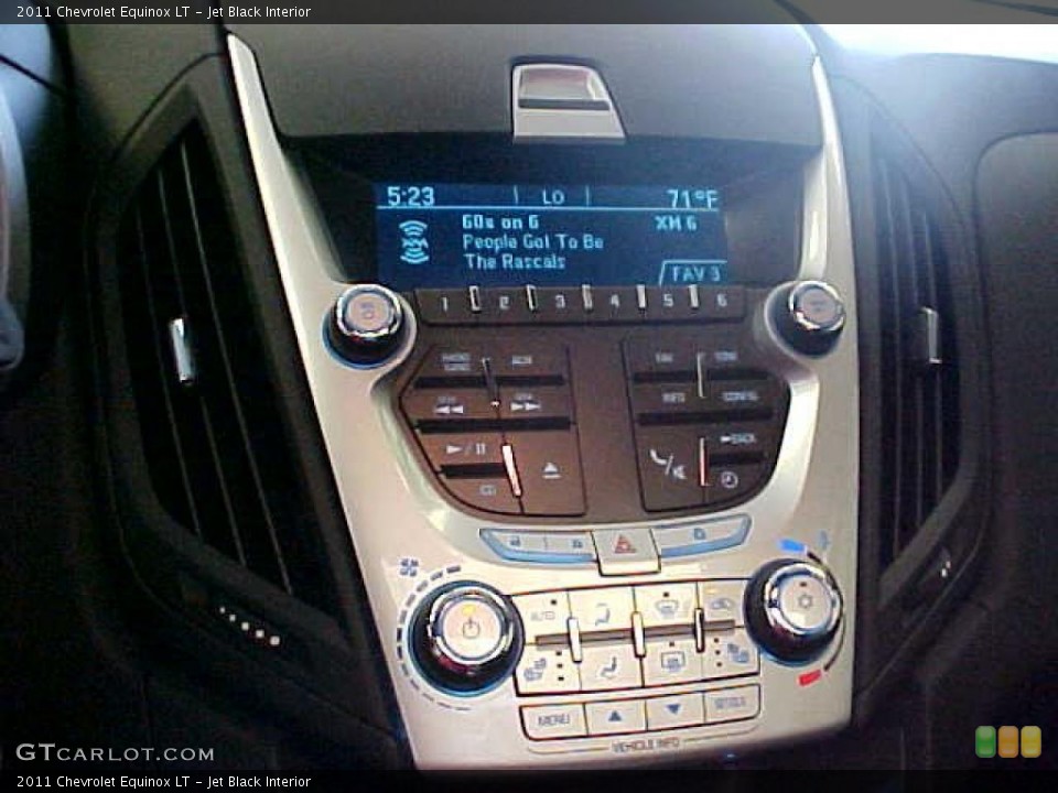 Jet Black Interior Controls for the 2011 Chevrolet Equinox LT #39723591