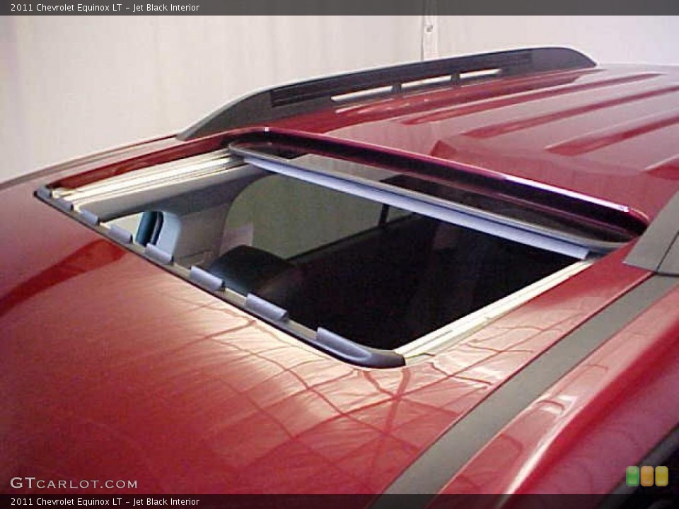 Jet Black Interior Sunroof for the 2011 Chevrolet Equinox LT #39723615