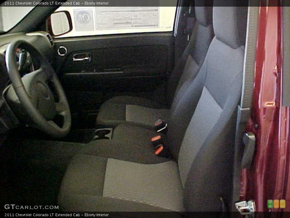 Ebony Interior Photo for the 2011 Chevrolet Colorado LT Extended Cab #39723915