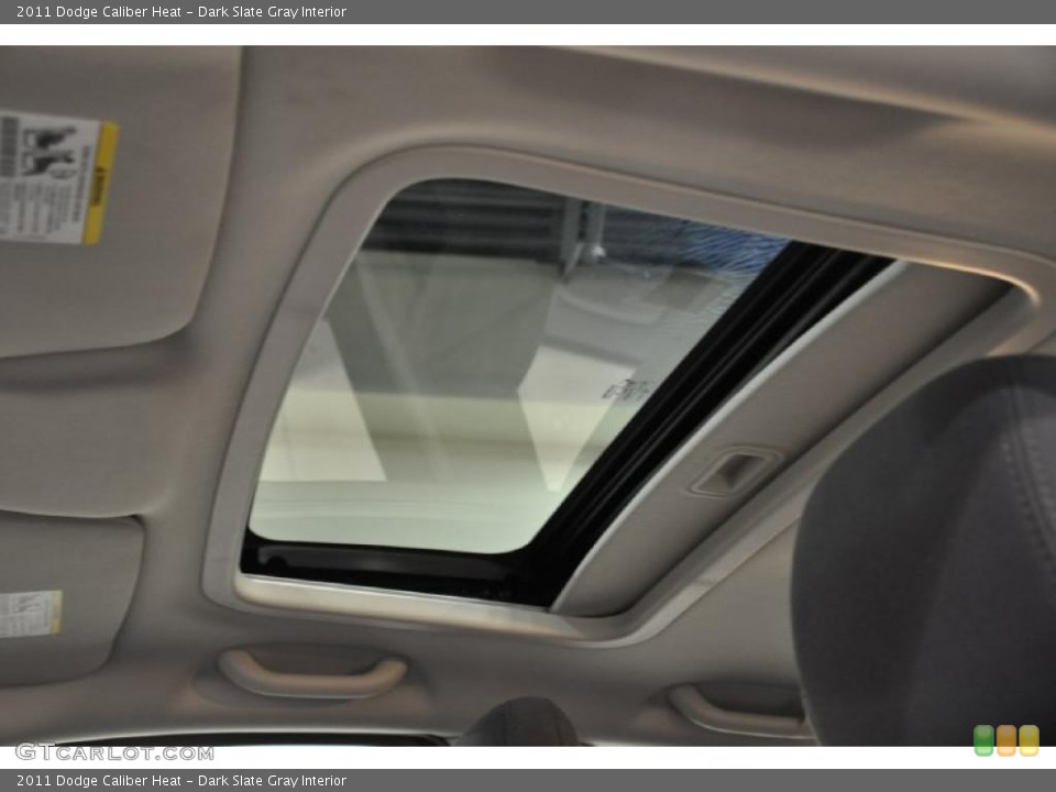 Dark Slate Gray Interior Sunroof for the 2011 Dodge Caliber Heat #39724367