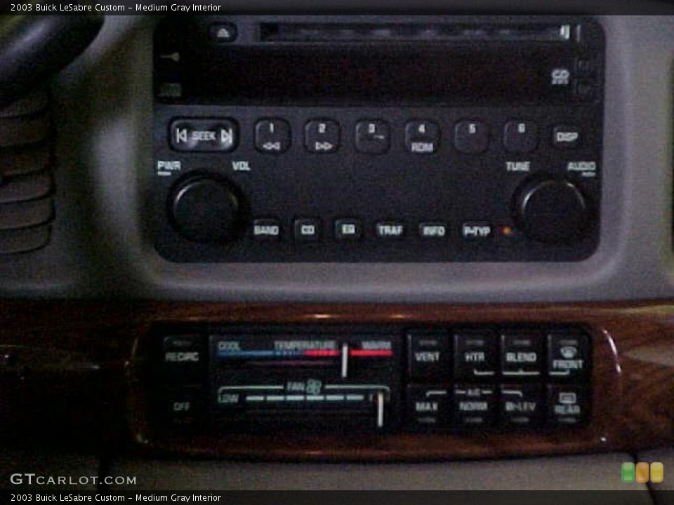 Medium Gray Interior Controls for the 2003 Buick LeSabre Custom #39724399
