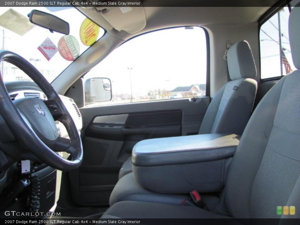 Medium Slate Gray Interior Photo for the 2007 Dodge Ram 2500 SLT Regular Cab 4x4 #39726975