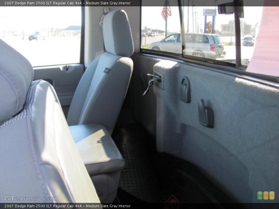 Medium Slate Gray Interior Photo for the 2007 Dodge Ram 2500 SLT Regular Cab 4x4 #39726995