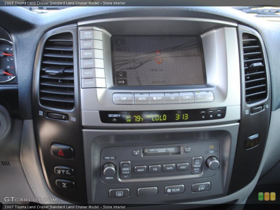 Stone Interior Navigation for the 2007 Toyota Land Cruiser  #39728946