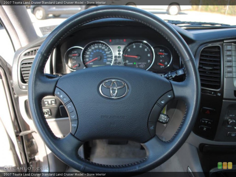 Stone Interior Steering Wheel for the 2007 Toyota Land Cruiser  #39728979