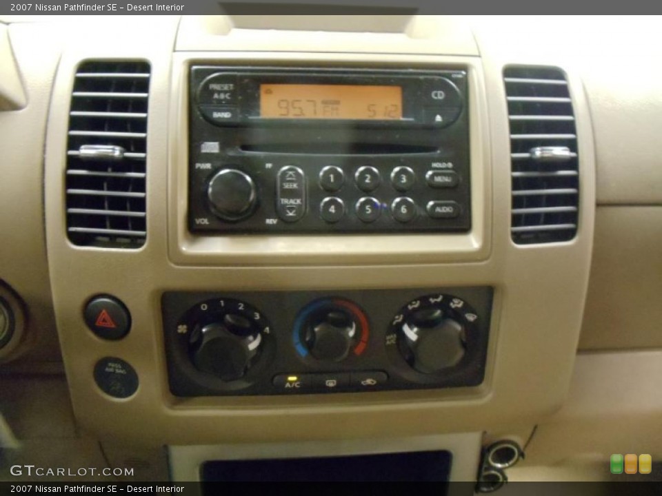 Desert Interior Controls for the 2007 Nissan Pathfinder SE #39730277