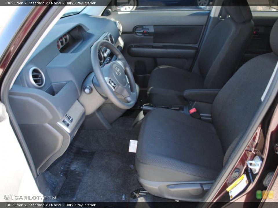 Dark Gray Interior Photo for the 2009 Scion xB  #39730593