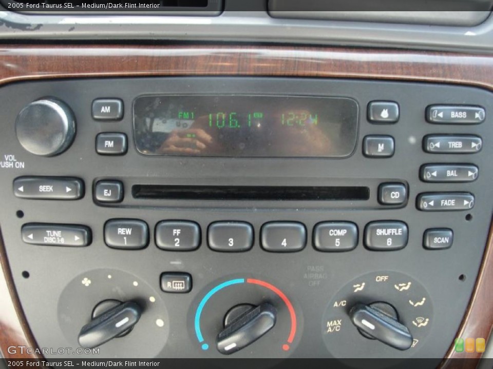 Medium/Dark Flint Interior Controls for the 2005 Ford Taurus SEL #39732019