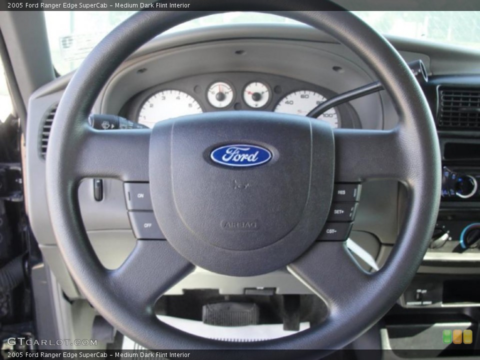 Medium Dark Flint Interior Steering Wheel for the 2005 Ford Ranger Edge SuperCab #39732904