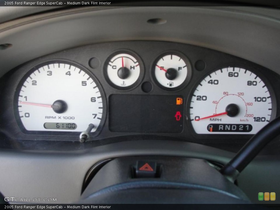 Medium Dark Flint Interior Gauges for the 2005 Ford Ranger Edge SuperCab #39732920