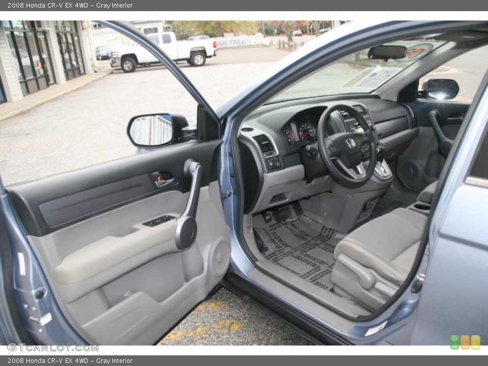 Gray Interior Photo for the 2008 Honda CR-V EX 4WD #39733240