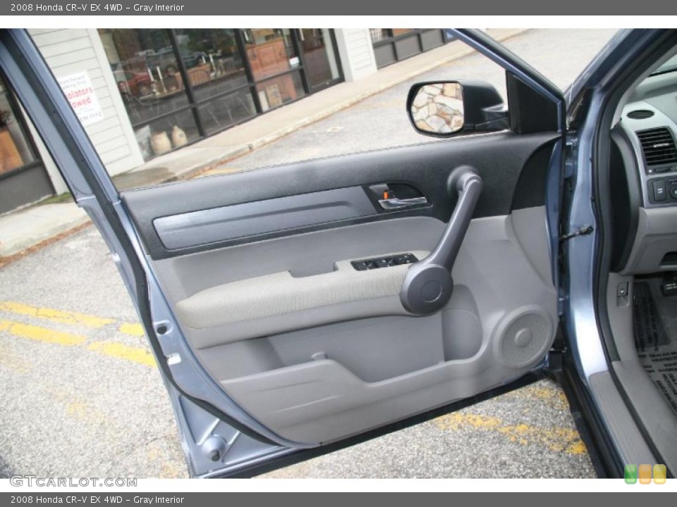 Gray Interior Door Panel for the 2008 Honda CR-V EX 4WD #39733288