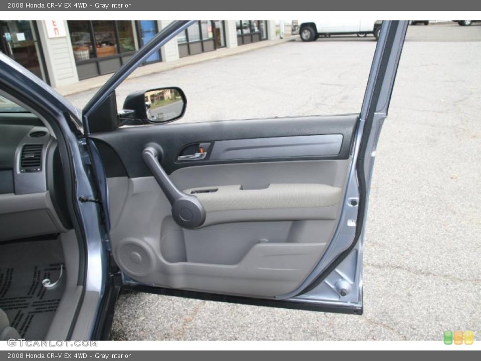 Gray Interior Door Panel for the 2008 Honda CR-V EX 4WD #39733340