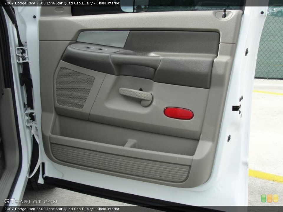 Khaki Interior Door Panel for the 2007 Dodge Ram 3500 Lone Star Quad Cab Dually #39733492