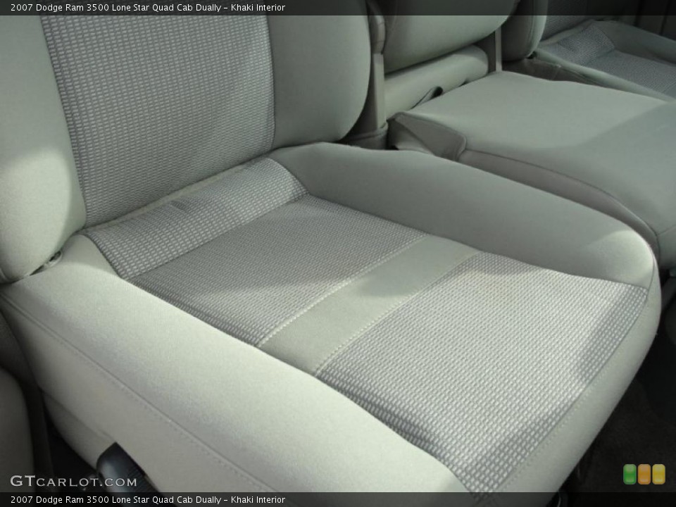 Khaki Interior Photo for the 2007 Dodge Ram 3500 Lone Star Quad Cab Dually #39733525