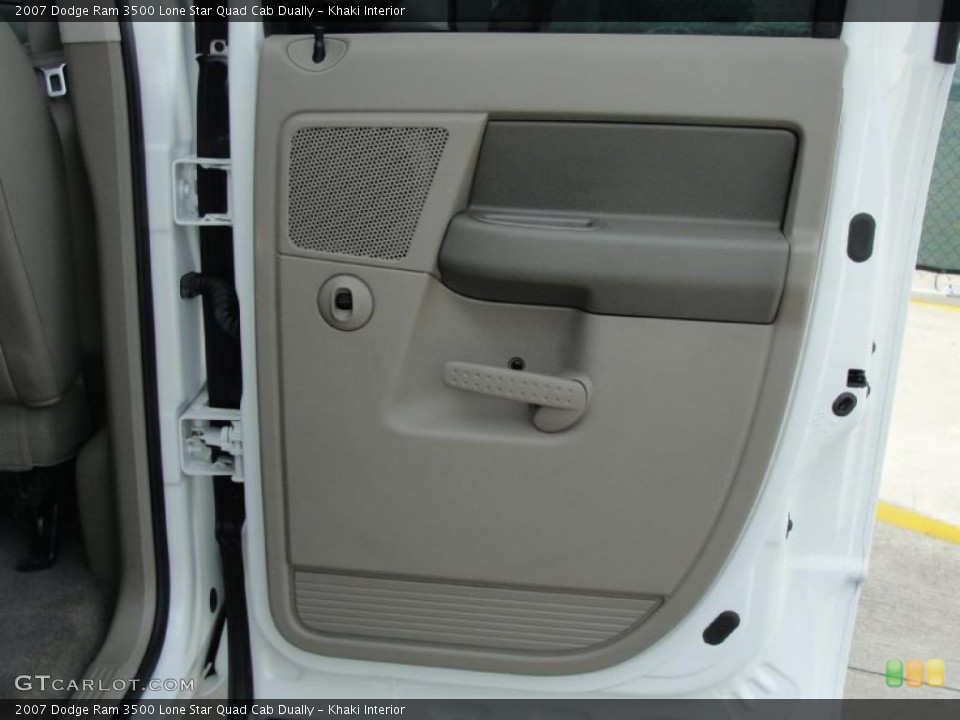 Khaki Interior Door Panel for the 2007 Dodge Ram 3500 Lone Star Quad Cab Dually #39733541