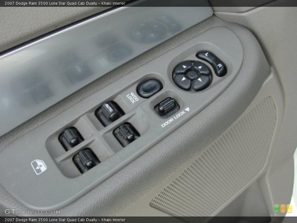 Khaki Interior Controls for the 2007 Dodge Ram 3500 Lone Star Quad Cab Dually #39733637
