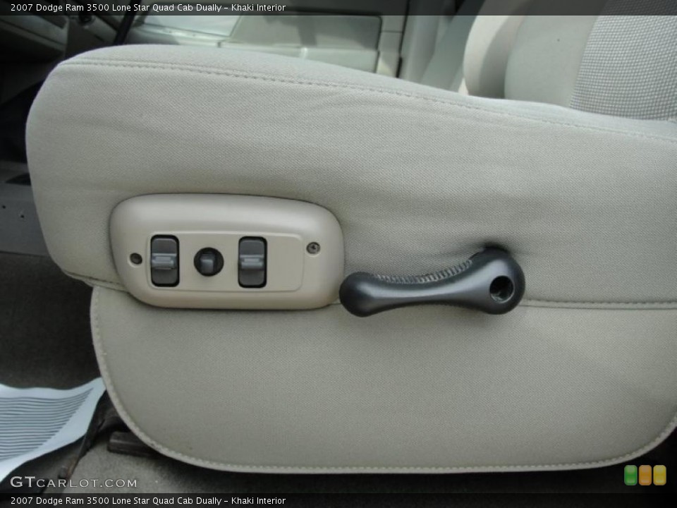 Khaki Interior Controls for the 2007 Dodge Ram 3500 Lone Star Quad Cab Dually #39733663