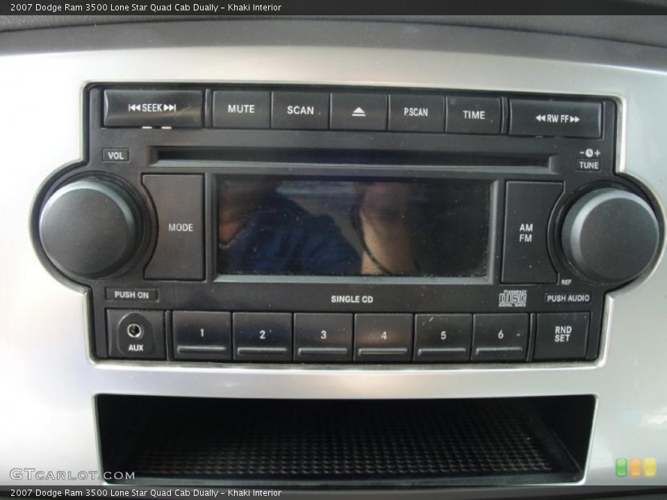 Khaki Interior Controls for the 2007 Dodge Ram 3500 Lone Star Quad Cab Dually #39733709