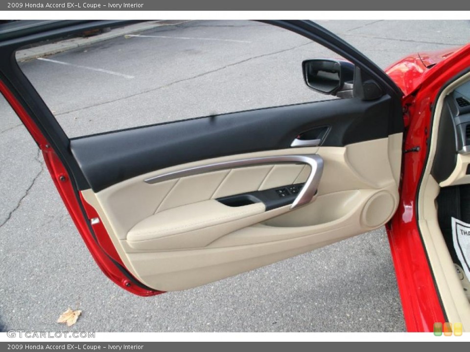 Ivory Interior Door Panel for the 2009 Honda Accord EX-L Coupe #39733733