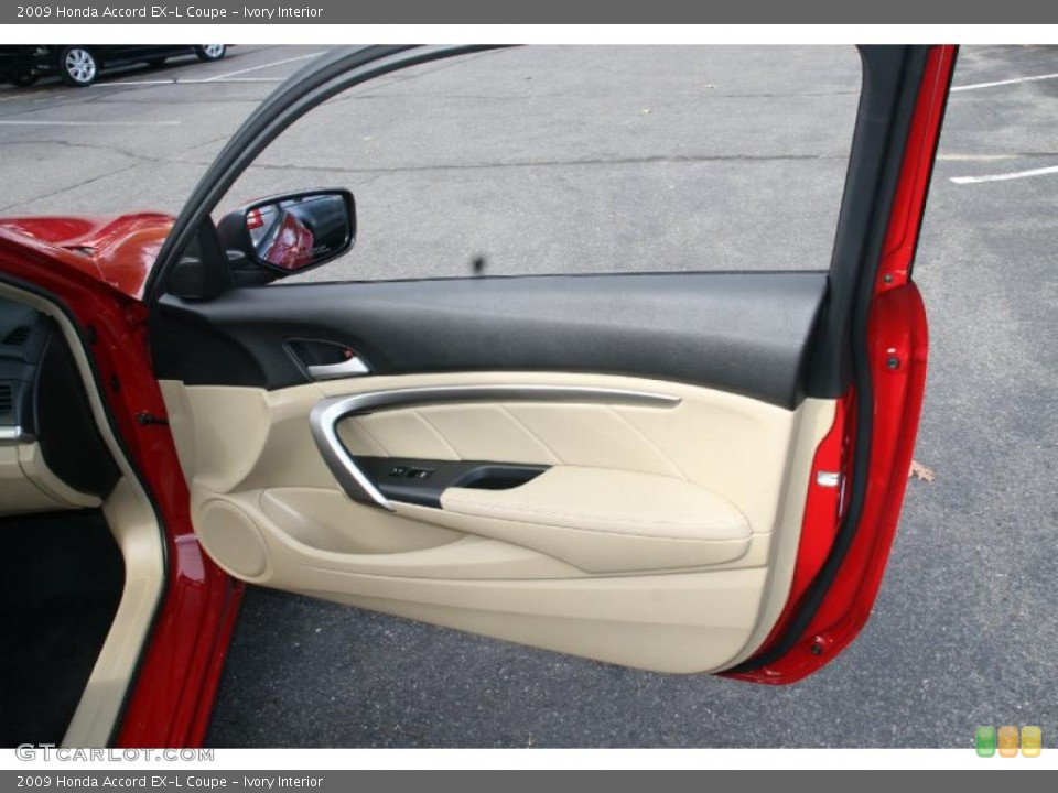 Ivory Interior Door Panel for the 2009 Honda Accord EX-L Coupe #39733745
