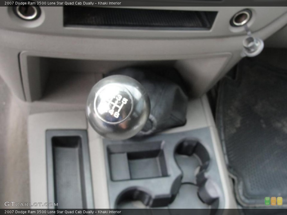 Khaki Interior Transmission for the 2007 Dodge Ram 3500 Lone Star Quad Cab Dually #39733749