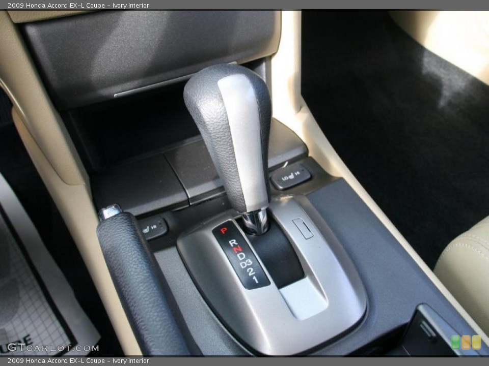 Ivory Interior Transmission for the 2009 Honda Accord EX-L Coupe #39733861