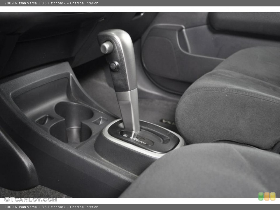 Charcoal Interior Transmission for the 2009 Nissan Versa 1.8 S Hatchback #39734198