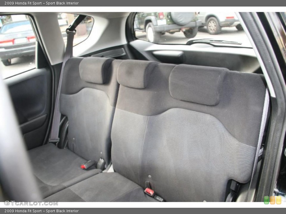 Sport Black Interior Photo for the 2009 Honda Fit Sport #39734491