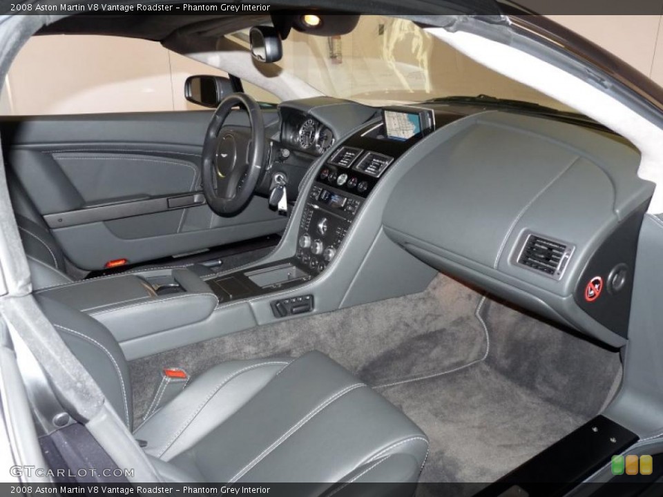 Phantom Grey Interior Dashboard for the 2008 Aston Martin V8 Vantage Roadster #39737737