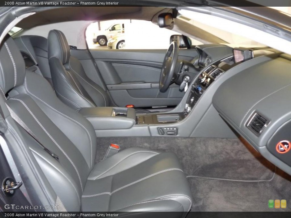 Phantom Grey Interior Photo for the 2008 Aston Martin V8 Vantage Roadster #39737745