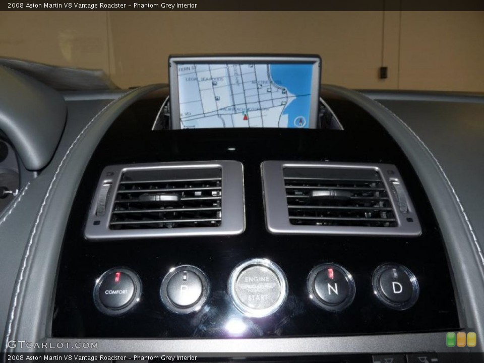 Phantom Grey Interior Navigation for the 2008 Aston Martin V8 Vantage Roadster #39737801