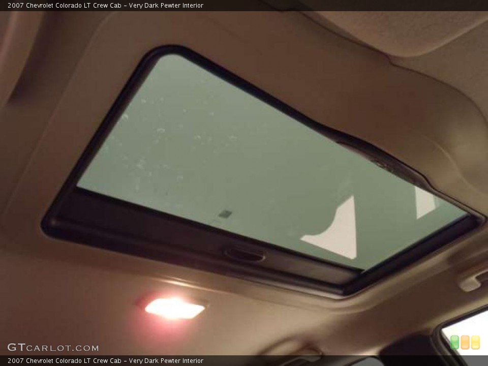 Very Dark Pewter Interior Sunroof for the 2007 Chevrolet Colorado LT Crew Cab #39742606