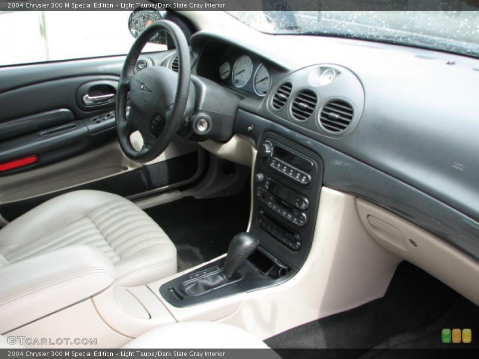 Light Taupe/Dark Slate Gray Interior Dashboard for the 2004 Chrysler 300 M Special Edition #39743050