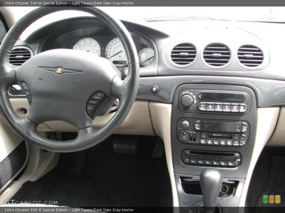 Light Taupe/Dark Slate Gray Interior Dashboard for the 2004 Chrysler 300 M Special Edition #39743094