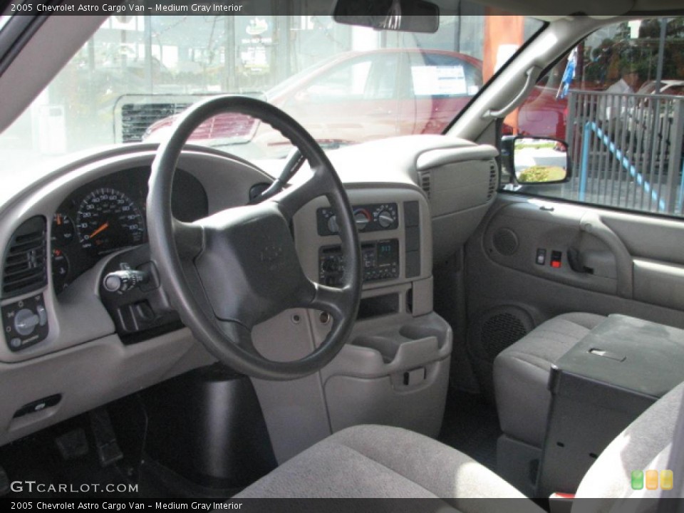 Medium Gray Interior Prime Interior for the 2005 Chevrolet Astro Cargo Van #39743286