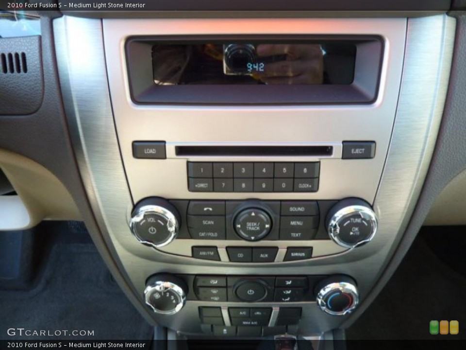 Medium Light Stone Interior Controls for the 2010 Ford Fusion S #39743890