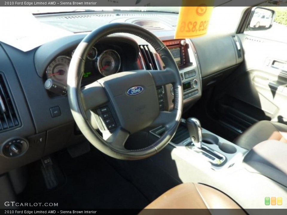 Sienna Brown 2010 Ford Edge Interiors