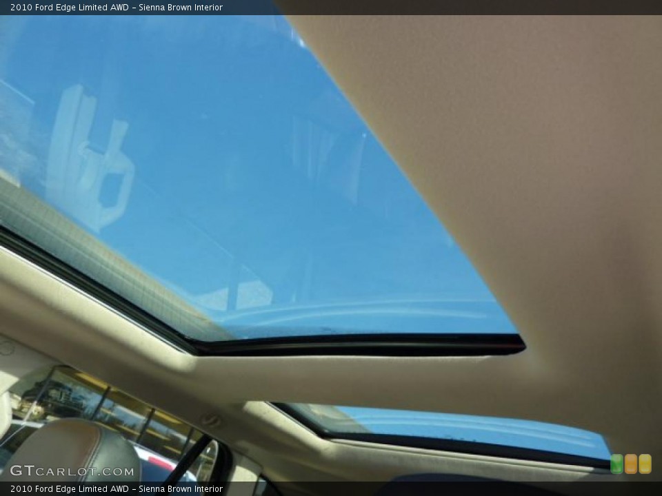 Sienna Brown Interior Sunroof for the 2010 Ford Edge Limited AWD #39744730