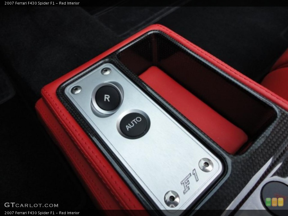 Red Interior Transmission for the 2007 Ferrari F430 Spider F1 #39746974