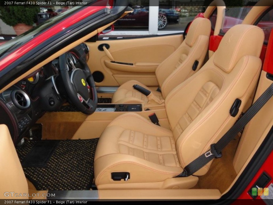 Beige (Tan) Interior Photo for the 2007 Ferrari F430 Spider F1 #39747378