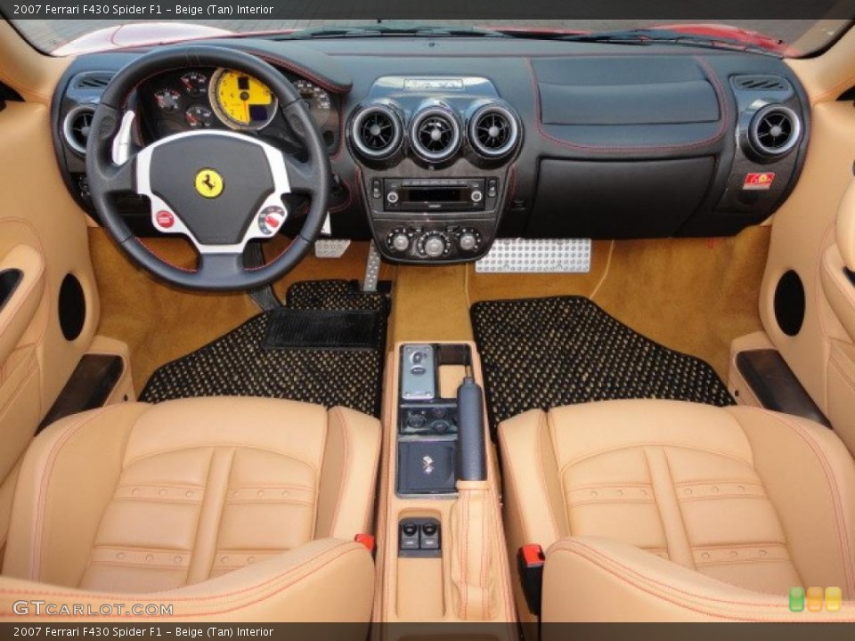 Beige (Tan) Interior Prime Interior for the 2007 Ferrari F430 Spider F1 #39747394