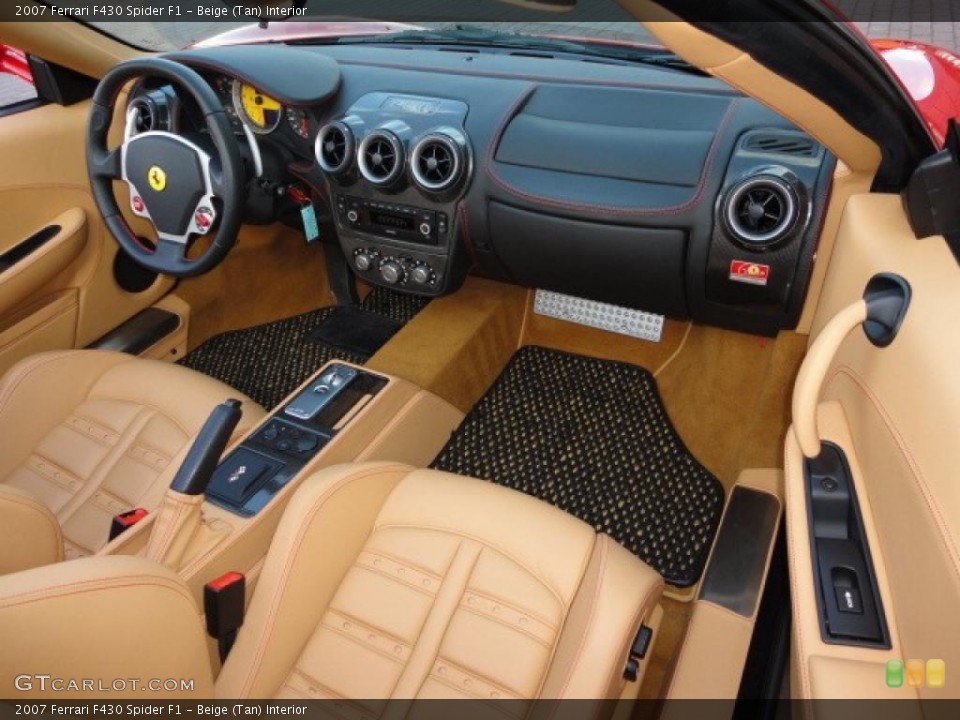 Beige (Tan) Interior Dashboard for the 2007 Ferrari F430 Spider F1 #39747410