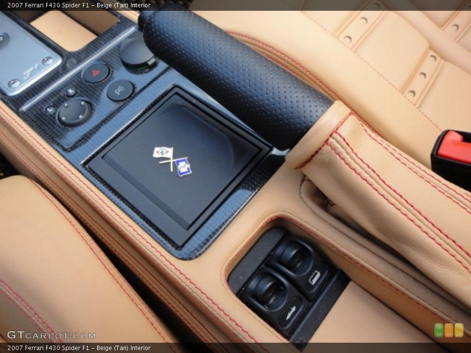 Beige (Tan) Interior Controls for the 2007 Ferrari F430 Spider F1 #39747638