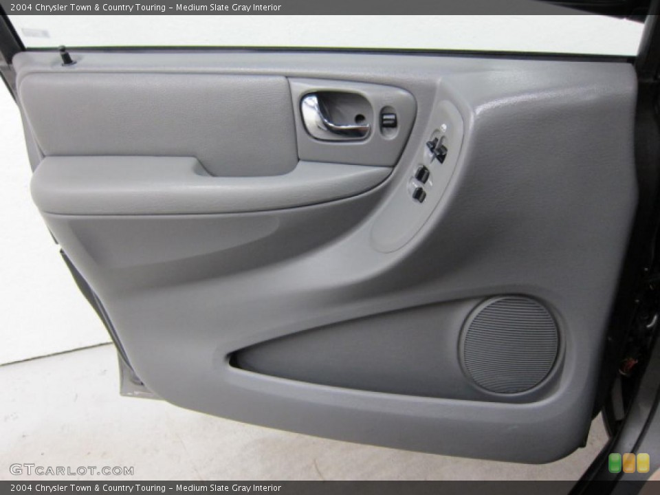 Medium Slate Gray Interior Door Panel for the 2004 Chrysler Town & Country Touring #39747786