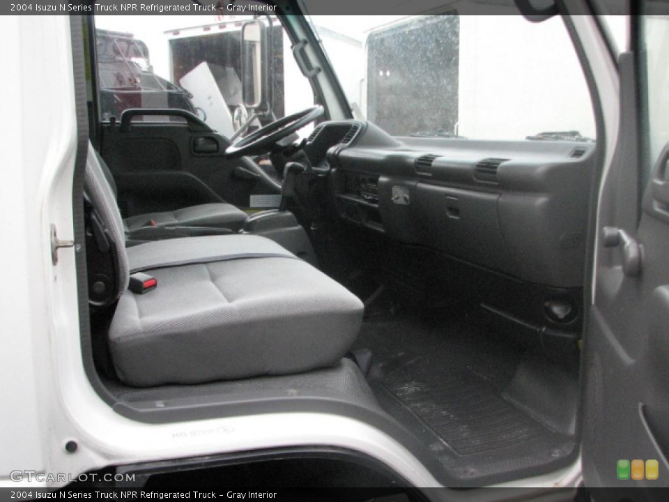 Gray 2004 Isuzu N Series Truck Interiors